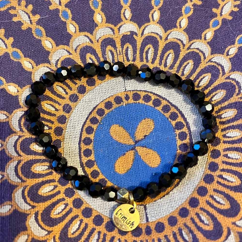 6 Erimish Stackable Bracelets Red Pearl Purple On… - image 6